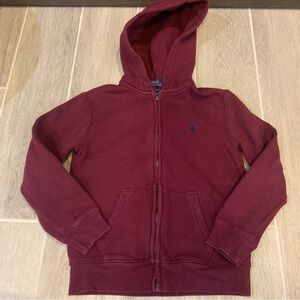Polo by Ralph Lauren Kids' Burgundy Hoodie